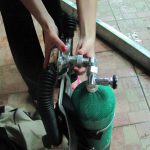 Sl.21.Pogretno izduvavanje vode iz DIN 300 prikljuƒka